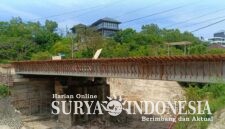 Proyek pelebaran dan peninggian Jembatan Kutuh-Alas Arum di Kecamatan Kuta Selatan, Badun memasuki tahap akhir dengan progres hampir mencapai 90 persen. 