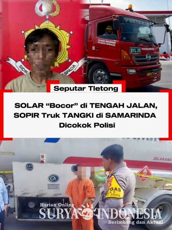 Polresta Samarinda mengungkap dugaan penggel4pan Bahan Bakar Minyak (BBM) jenis Bio Solar dalam jumlah besar.