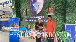 Foto : Polantas Menyapa Samsat Blitar Kota