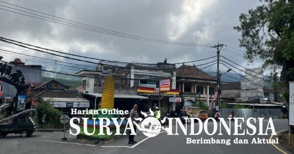 kaca4d Kapolsek Baturiti Pimpin Pengamanan Jalur dan Obyek Wisata di Wilayah Kecamatan Baturiti